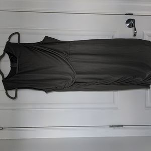 Slinky sleeveless grey Dynamite dress XL